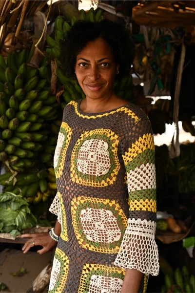 Artisan Crochet Maxi Dress